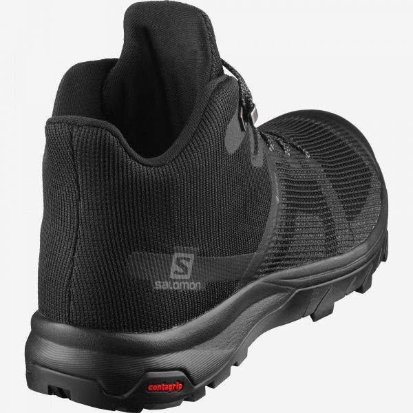 Ботинки Salomon OUTline Prism mid GTX W Bk/Quiet S L41121100 р. UK 6 черный