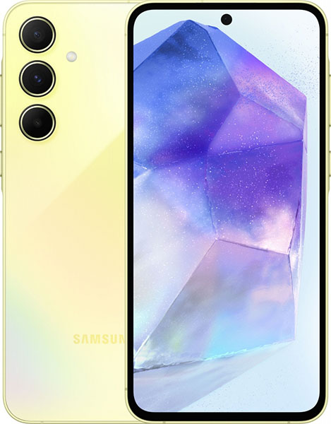 Смартфон Samsung Galaxy A55 5G 8/128GB yellow (SM-A556BZYAEUC)