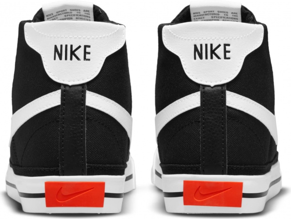 Кроссовки Nike Court Legacy Mid Canvas DD0161-001 р.US 6,5 черный