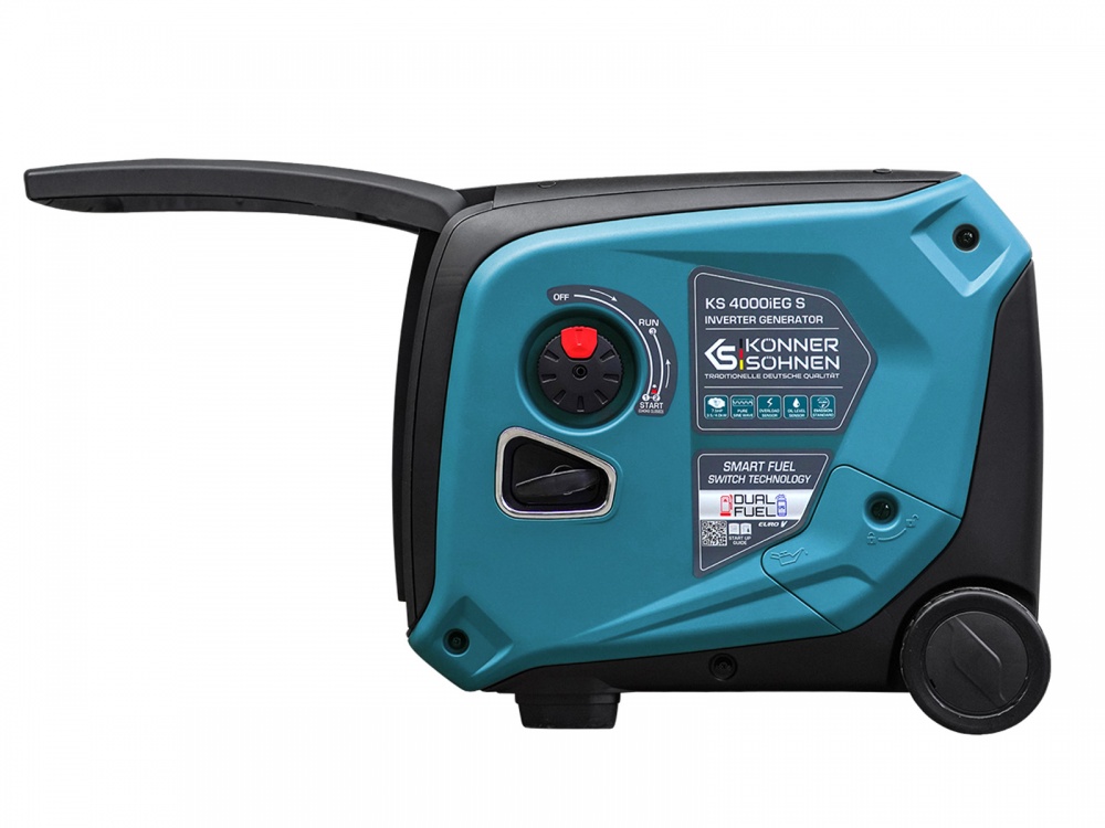 Генератор комбинированный Konner&Sohnen 3,5 кВт / 4 кВт KS 4000iEG S