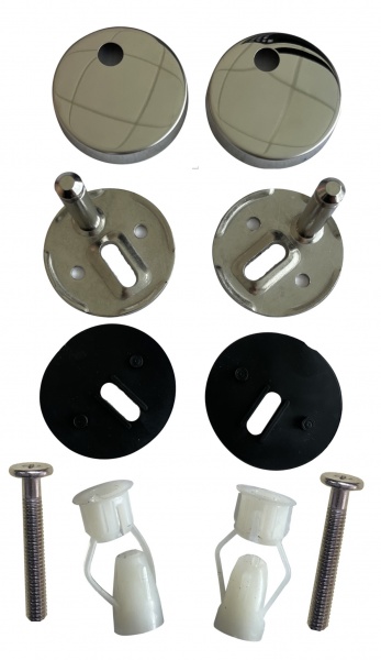 Сидіння для унітаза з кришкою Rapal WOOD дюропласт Soft close Rapal