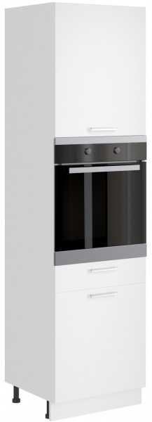 Шафа-пенал Аліна 60/213.3 білий/білий Сокме