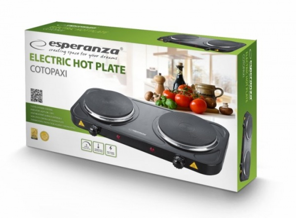 Плита электрическая настольная Esperanza EKH010K 