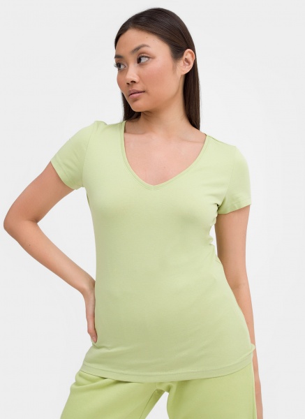 Футболка 4F TSHIRT F1001 4FSS23TTSHF1001-42S р.S зелений