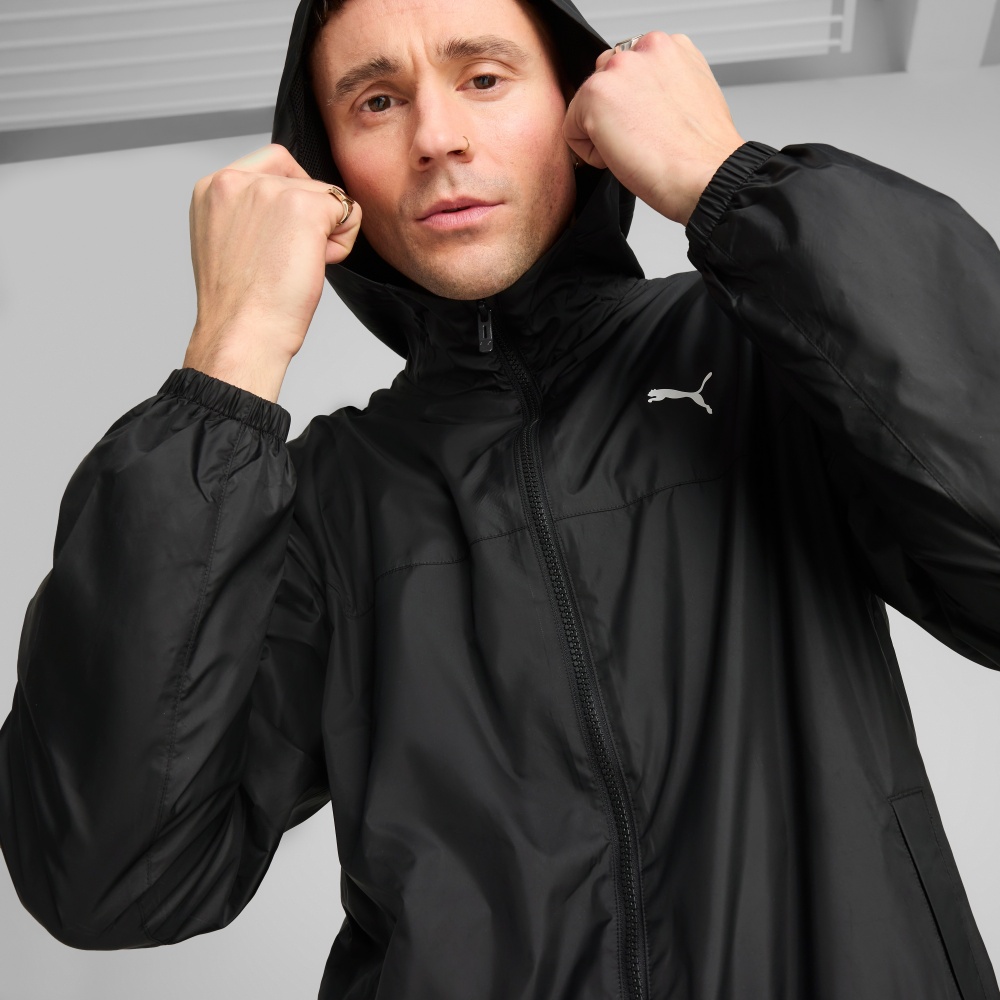 Вітрівка чоловіча Puma Ess Regular Windbreaker 68462501 р.M чорна