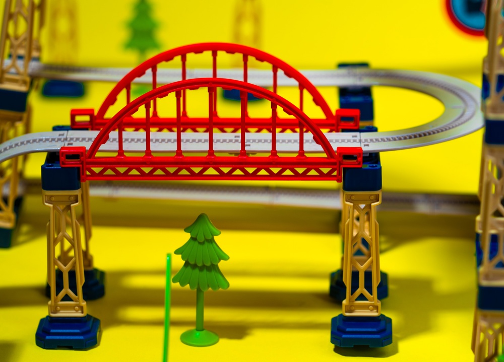 Железная дорога трюковая OTAMANKO Храбрый паровозик 532.02.31