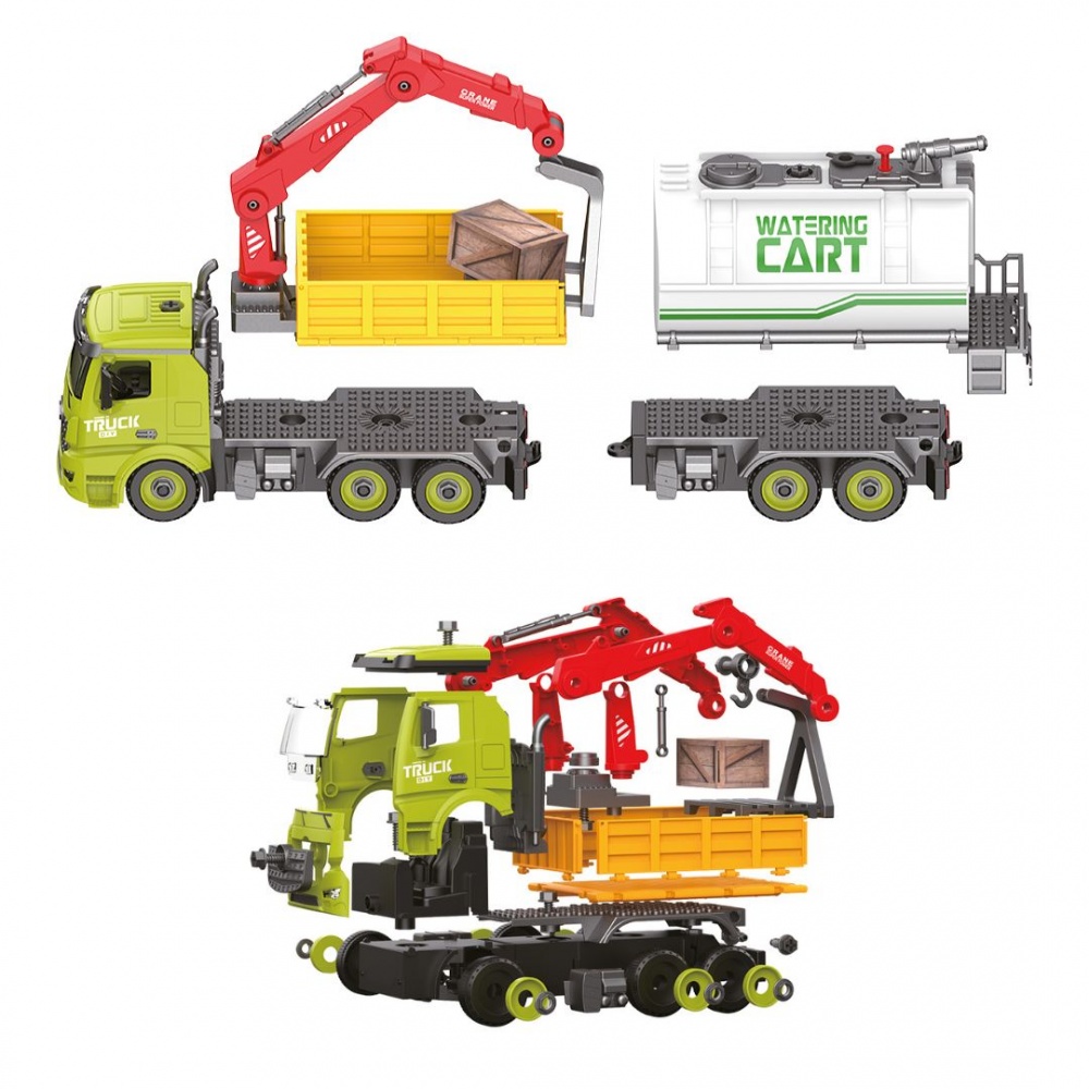 Іграшка на радіокеруванні OTAMANKO Автоконструктор 3 в 1 Комунальна служба 532.02.85