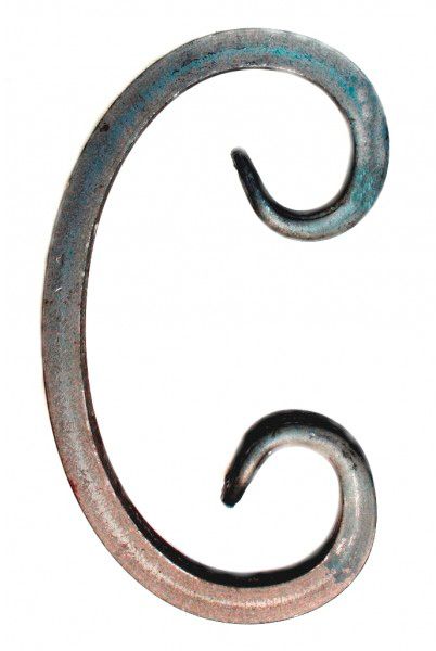 Завиток 135х90 мм квадрат 10х10 мм 10.101