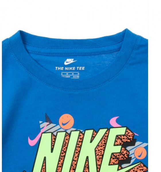 Футболка Nike 90S BEACH PARTY SS TEE 86G889-U89 7 синій