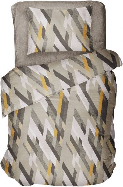 Комплект постільної білизни Strike 1,5 сірий UP! (Underprice) 