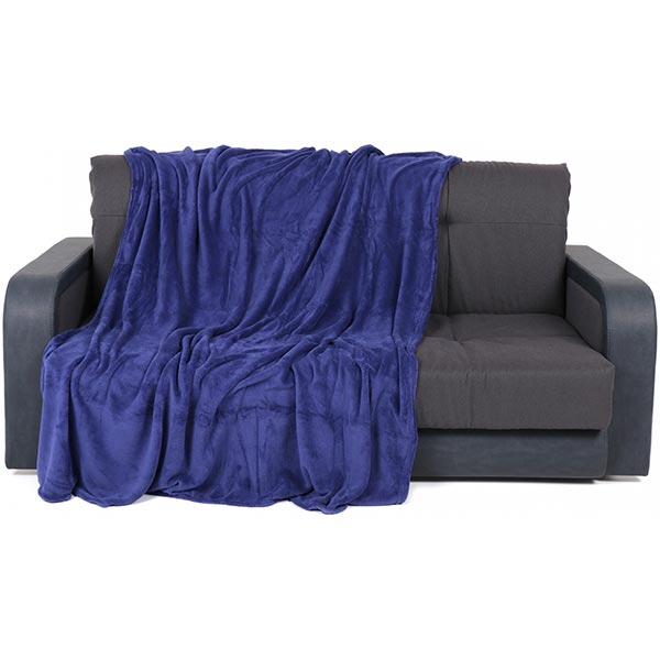 Плед мікрофібра Underprice Glory чорнила 160x200 см