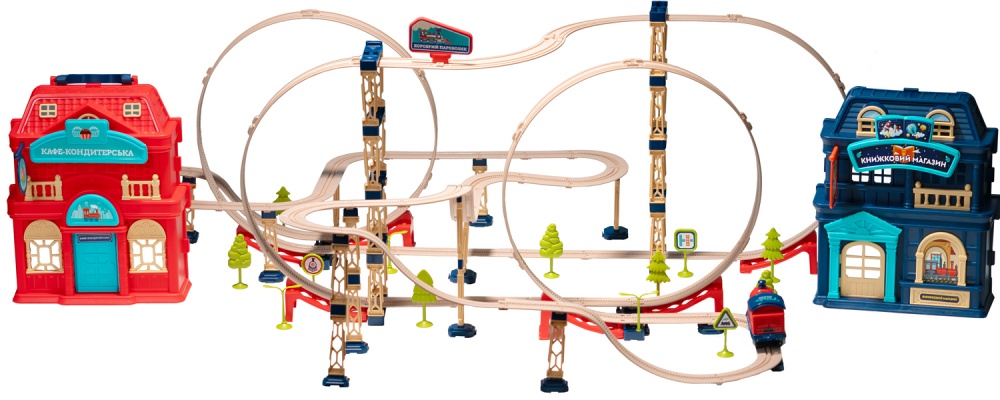 Залізниця трюкова OTAMANKO Хоробрий паровозик 532.02.28
