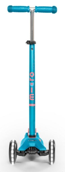 Самокат Micro Mobillity Systems Maxi Micro deluxe LED аква ММD078 