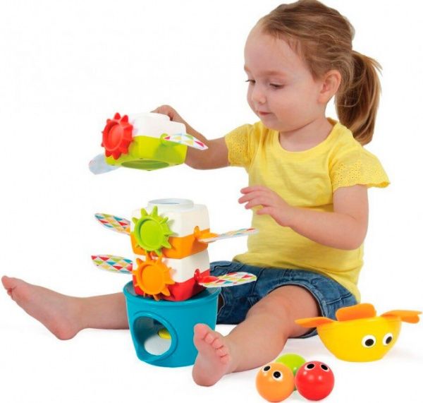 Игрушка развивающая Yookidoo Музыкальная Пирамидка 40201