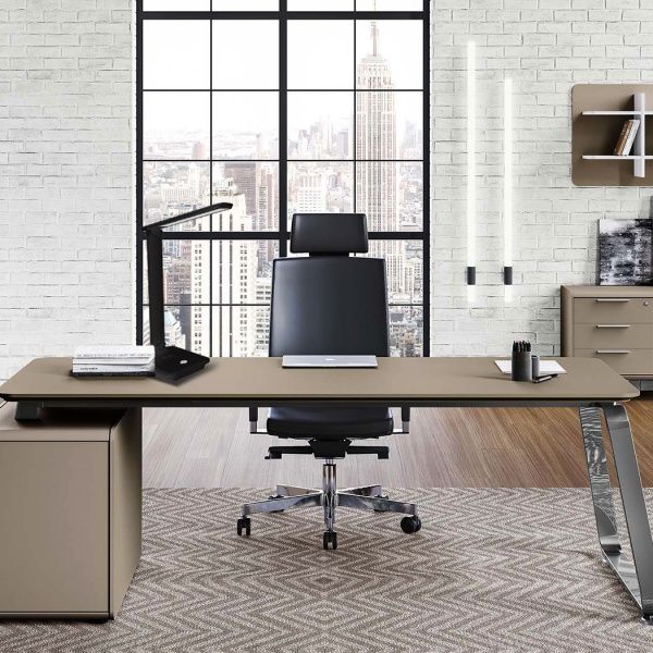 Настольная лампа офисная DE1148 LED 9 Вт черный 