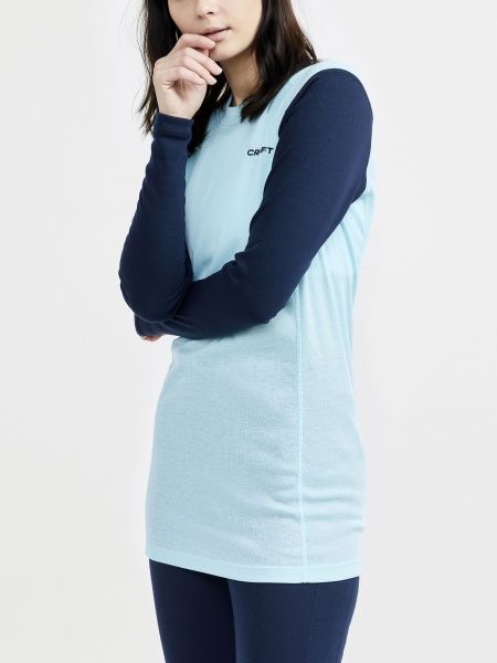 Комплект термобілизни Craft CORE WARM BASELAYER SET W 1909708-396319 р.L темно-синій