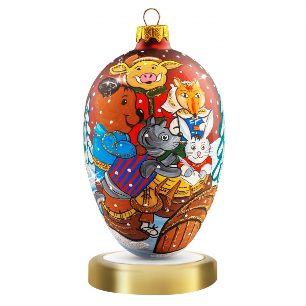 Ялинкова іграшка Казкові ілюстрації 13 см різнокольоровий FI002