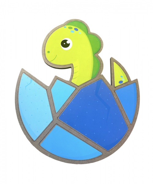 Пазл-мозаїка Apli Krapli Складанка Динозаврик СК-15