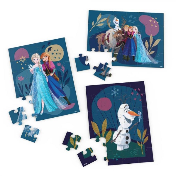 Пазл дерев’яний Spin Master дерев’яний 3 в 1 Крижане серце 21х28 см SM98297/6066795