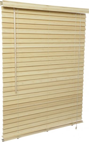 Жалюзи Bella Vita FC-5002 бамбуковые (5 см) 100x160 см натуральная светлая 