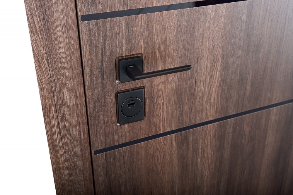 Дверь входная Abwehr MG3 (557+558) 086 Л (ДТБ + СМБ) NEW белый супермат 2050х860 мм левая