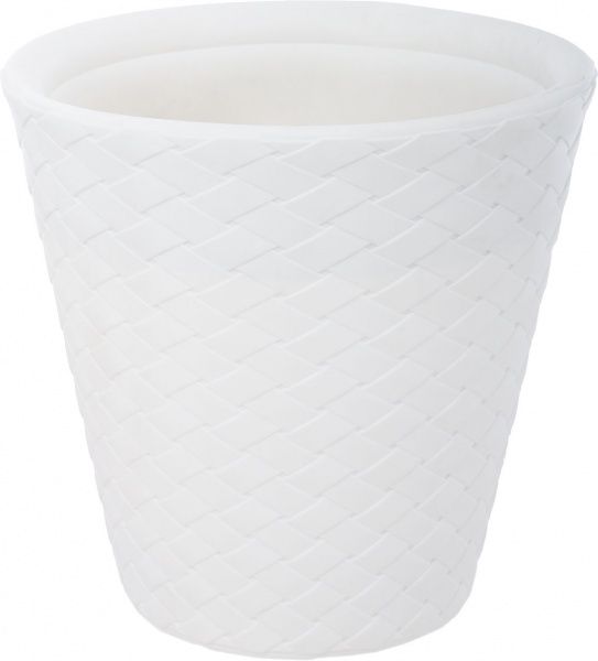 Горшок пластиковый Prosperplast Matuba круглый 52л белый (71365-449) 