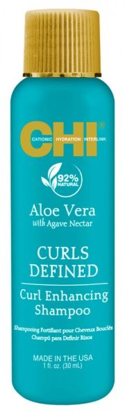 Шампунь CHI Aloe Vera Curl Enhancing для кучерявого волосся 30 мл