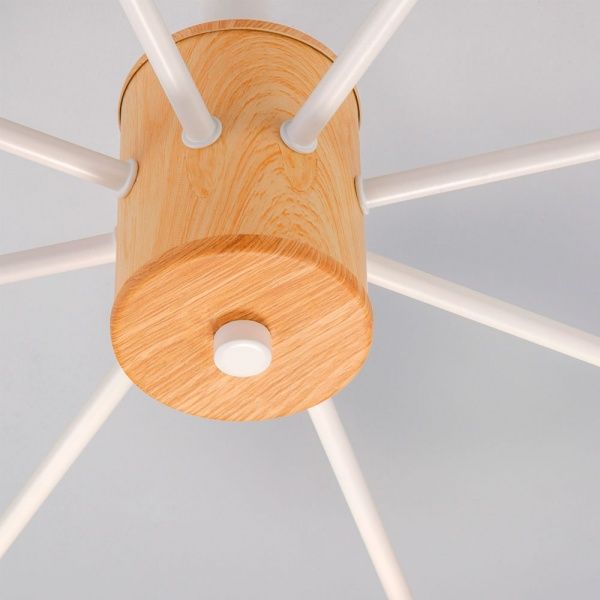 Люстра потолочная Strotskis Fresco 8x60 Вт E27 белый 70085/8 