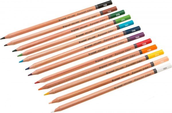 Набір олівців Expression Bruynzeel 12 кольорів Sakura