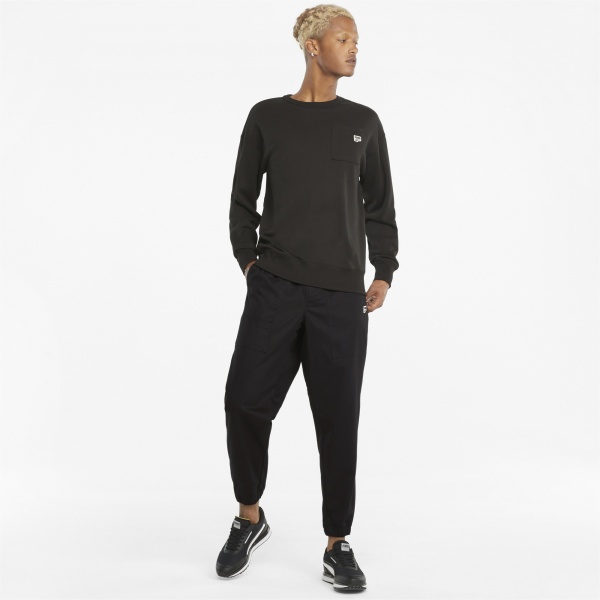 Штани Puma Downtown Twill Pants 53159901 р. M чорний