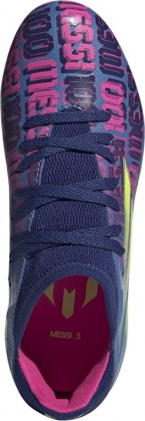 Бутси Adidas X SPEEDFLOW MESSI.3 FG J FY6932 р.UK 4 різнокольоровий
