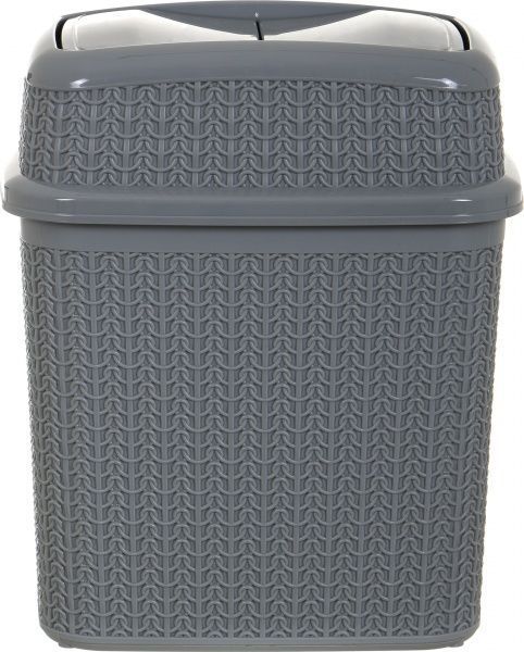 Контейнер для сміття Ucsan Plastik Ucsan Plastik темно-сірий 10 л темно-сірий