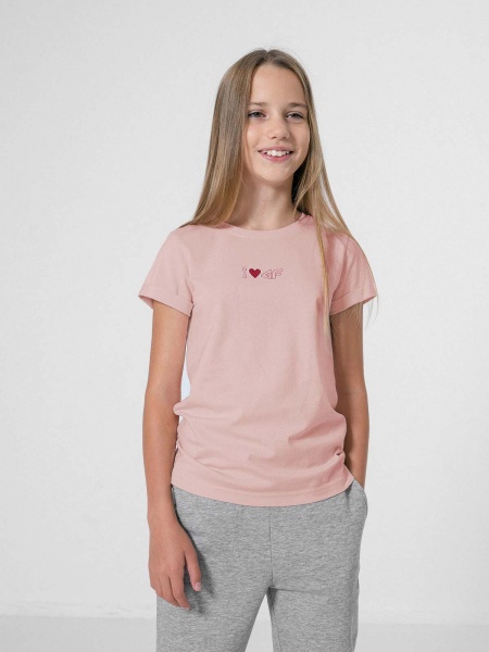 Футболка 4F J4Z21-JTSD207-56S светло-розовый
