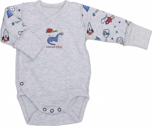 Комбинезон унисекс Фламинго р.62 меланж 146-304 