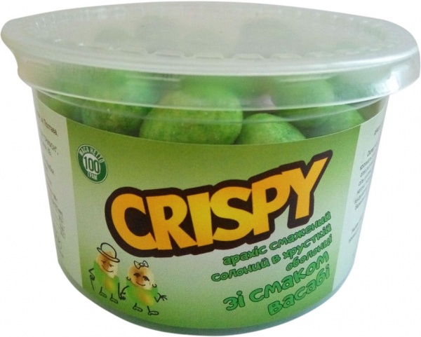 Арахис CRISPY в хрустящей оболочке со вкусом васаби 100 г