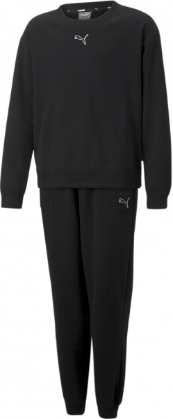 Спортивний костюм Puma LOUNGEWEAR SUIT FL G 67073401 чорний