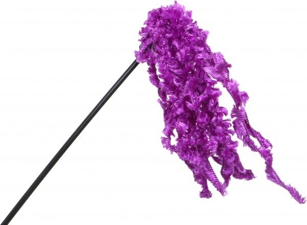 Іграшка для котів Lilli Pet Leather & feather колір в асортименті 46 см