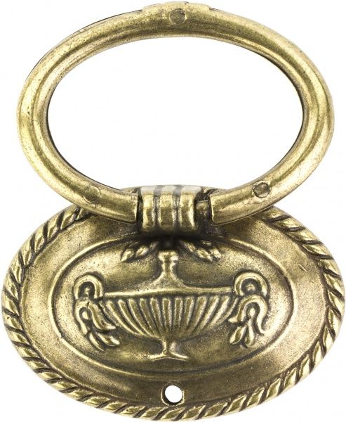 Меблева ручка 64 мм антична латунь REI 2000