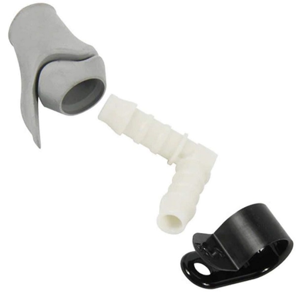 Шланг сливной Electrolux E2YH01 с креплением и переходником для сушильной машины