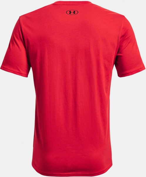 Футболка Under Armour UA SPORTSTYLE LOGO SS 1329590-601 р.2XL червоний