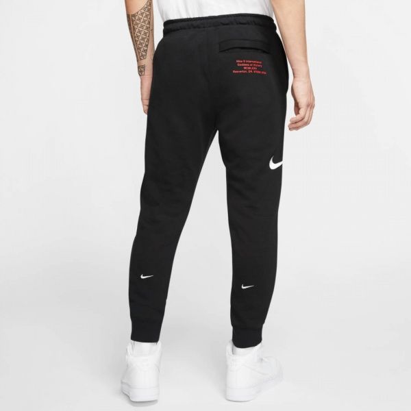 Брюки Nike M NSW SWOOSH PANT FT CJ4880-010 р. 2XL черный