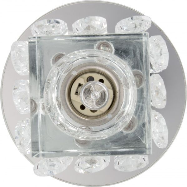 Светильник точечный LightMaster с RGB-подсветкой 35 Вт G9 прозрачный CL1058 