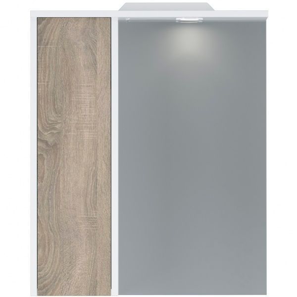 Зеркало со шкафчиком AM.PM M91MPL0601WF38 GEM S с подсветкой 60 см 