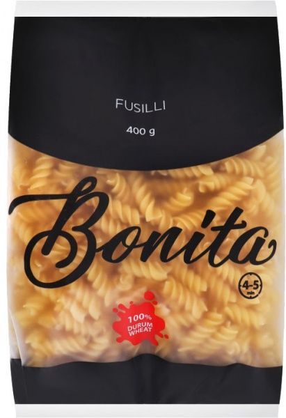 Макарони Bonita Спіральки Fusilli 400 г