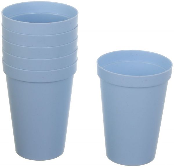 Набір склянок Verona блакитний 200 мл 6 шт. Flamberg Smart Kitchen 