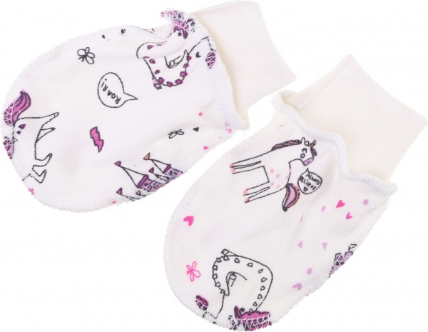 Царапки Моя планета Единорог В301-3 белый с розовым