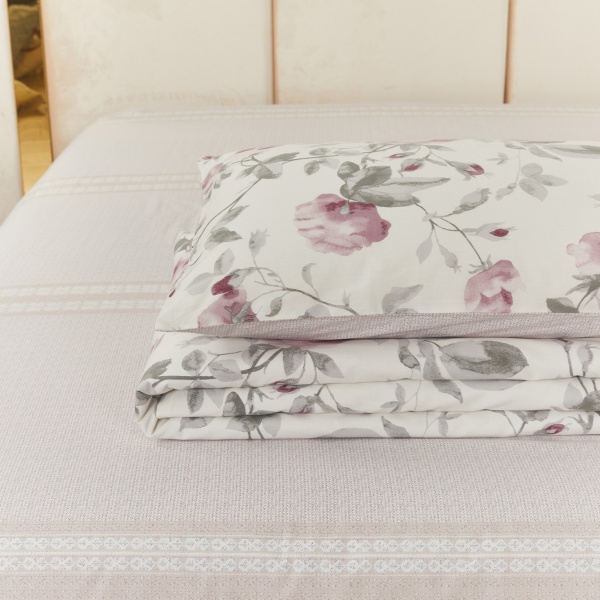 Комплект постельного белья Berta 2 розовый La Nuit 