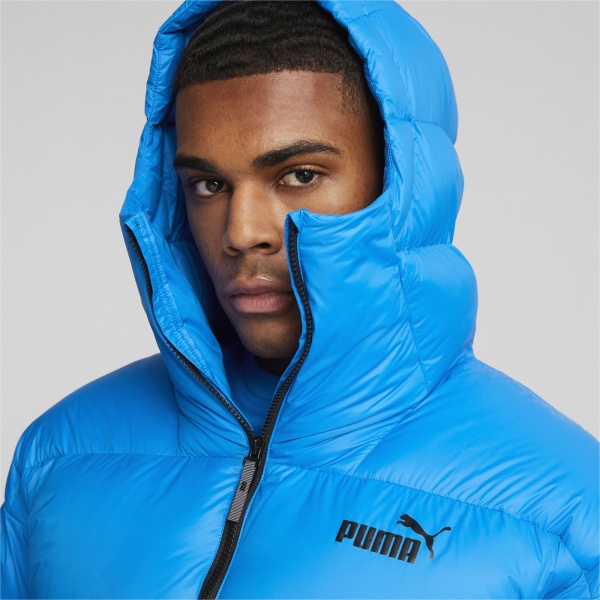 Пуховик Puma HOODED ULTRA DOWN PUFFER JACKET 67538347 р.S блакитний
