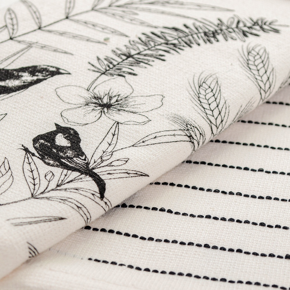 Набір рушників кухонних Пташки 2 шт. 40x60 см Homeline бежевий