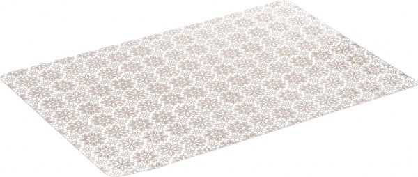 Килимок для сервірування Квіти 43,5x28 см бежевий Flamberg